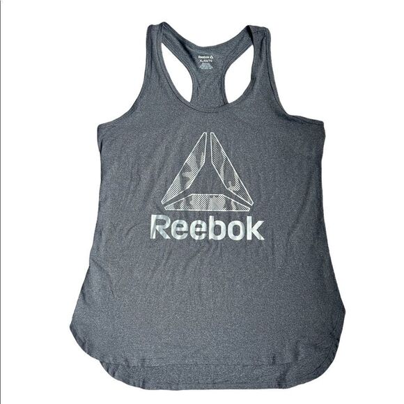 Heather Gray Reebok Women’s Legend Racerback Tank - Picture 5 of 12